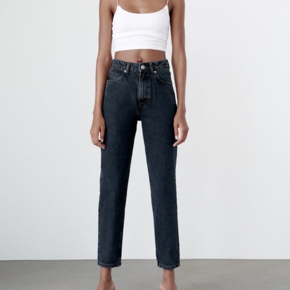 NWOT Zara barrel jeans - Picture 1 of 8